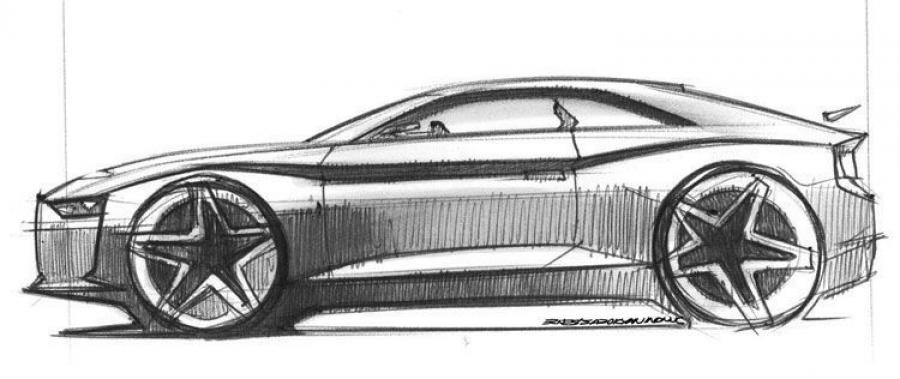 Эскиз Audi Quattro Concept 2010 года  (фото 103 из 119)